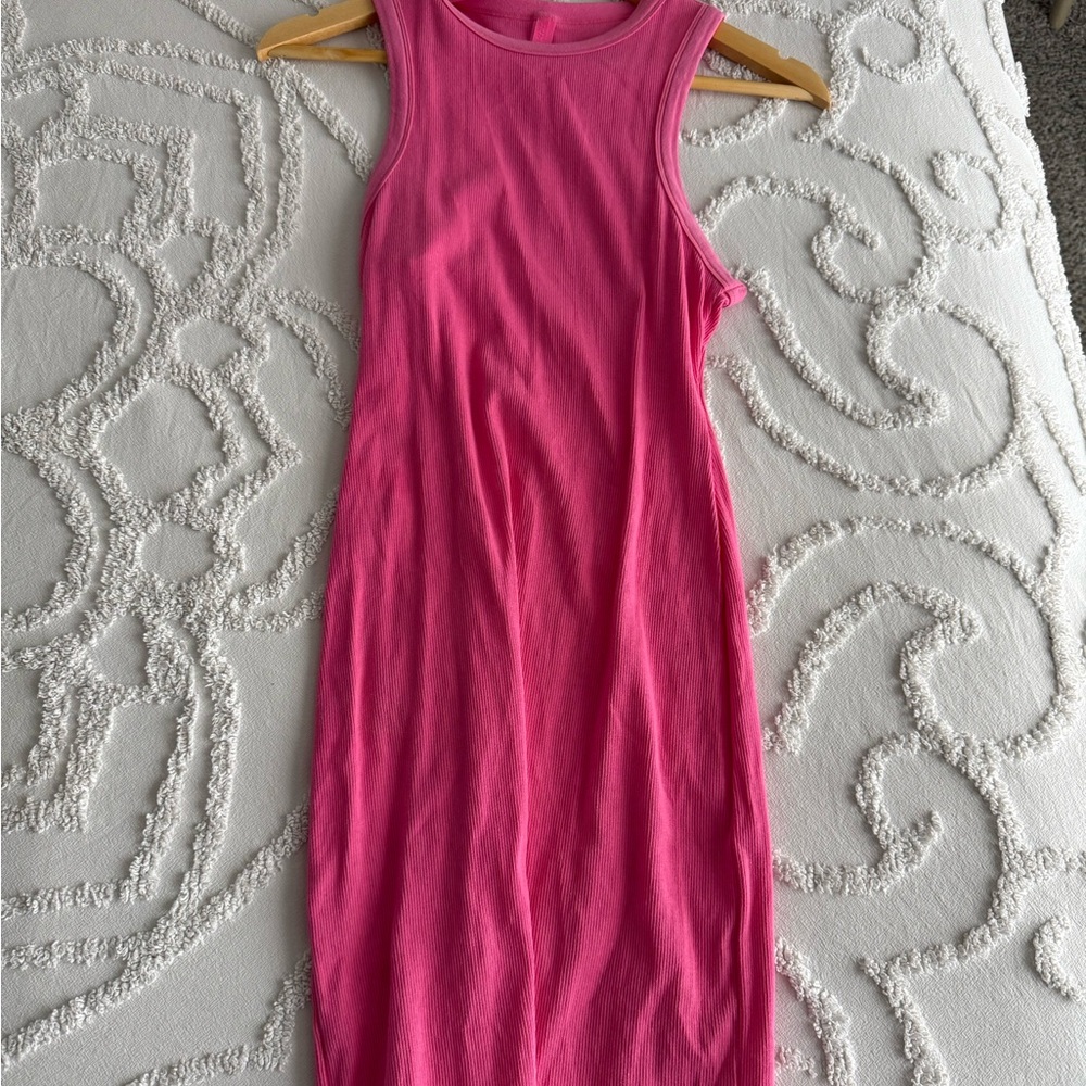 SKIMS pink dress medium